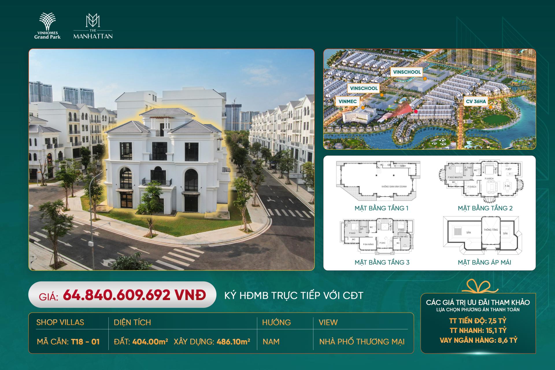 Cập Nhật Giá Bán Nhà Phố Vinhomes Cần Giờ, Vinhomes Hạ Long , Căn Hộ Vinhomes Grand Park, Vinhomes Long An, Vinhomes Hà Nội... - Cập nhật 24/7