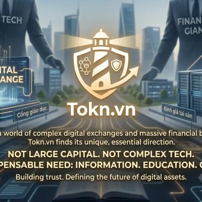 Tokn.vn-Hệ thống thông tin và giáo dục dẫn đầu kỷ nguyên tài sản số (RWA)