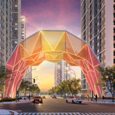 Trục đường kết nối vinhomes grand park